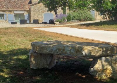 Création d’espaces extérieurs à Cézac